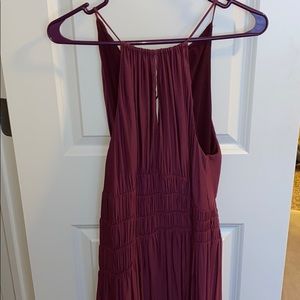 Maroon dress